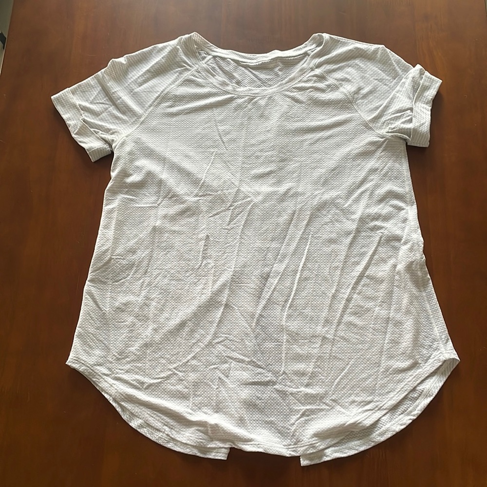 Tie back short sleeve
